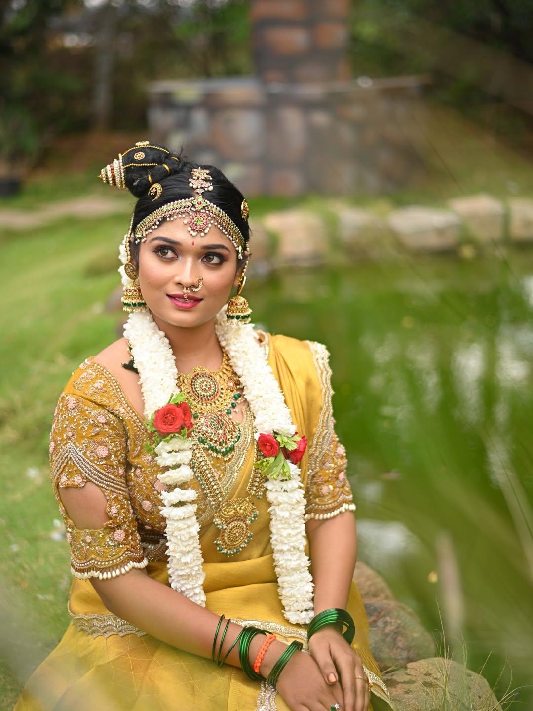 Student work — bridal makeup from the upcoming artist class